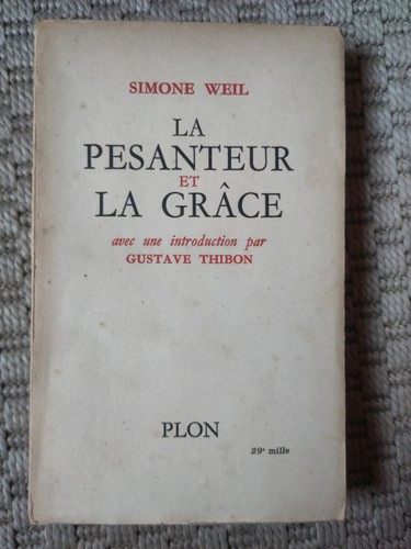 Pesanteur grace - la,