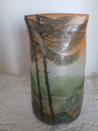Rare beau vase - sur, socle