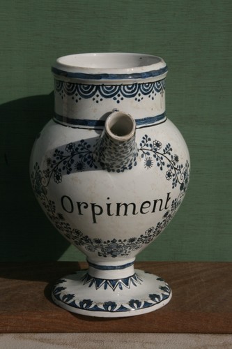 Pichet faience ancien - pichet,