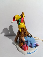 Décoration Noël Tour Eiffel Winnie Bourriquet collection 20 ANS DISNEYLAND PARIS