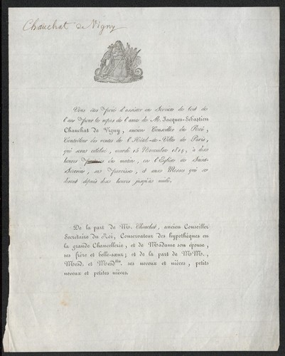 Invitation obsèques - invitation.,