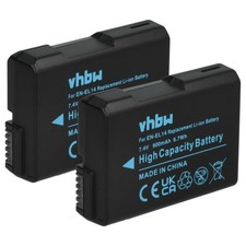 2 Batteries pour Nikon Coolpix P7700 P7100 P7000 P7800 950mAh 7,2V