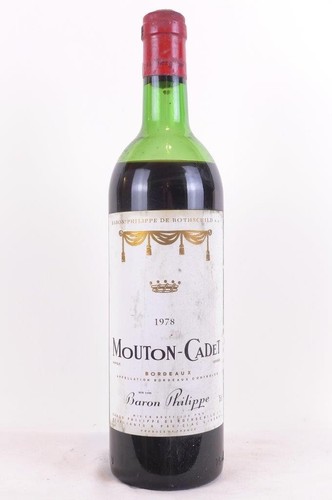 Bordeaux mouton cadet baron - mouton-cadet,