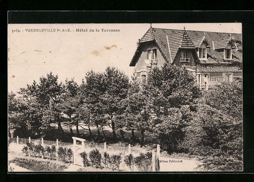 Cpa varengeville plage hôtel - cpa,