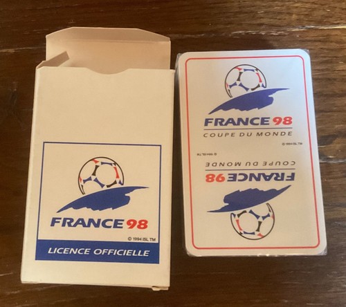 Jeu cartes coupe monde - cartes, du