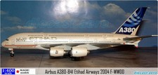 Airbus A380-841 Etihad Airways 2004 F-WWDD Magic Models 1:400 MGMFWWDDEA