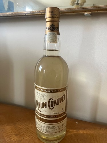 Bouteille ancienne rhum - de,