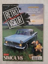 RETRO VISEUR N°76 12/1994 SIMCA V8 ALPINE A310 HOTCHKISS 686 MASERATI INDY JAGUA
