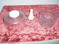 Bol,Couvercle et Couteaux pour Moulinette de Moulinex Mixer Hachoir DPA110 1000W