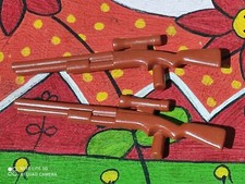 PLAYMOBIL x2 FUSIL MARRON AVEC