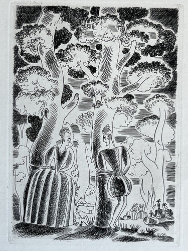 Lucien boucher gravure eau - boucher,