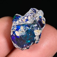 Black opal rough , Noir raw