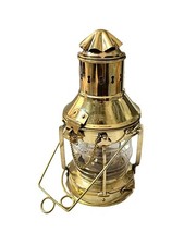 Ancienne lampe à pétrole lanterne bateau maritime nautique décoration vintage