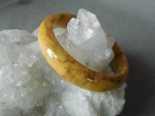 Bracelet jonc ancien résine