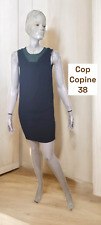 Cop Copine Taille 38 ?Superbe robe sans manches noire modèle Fame