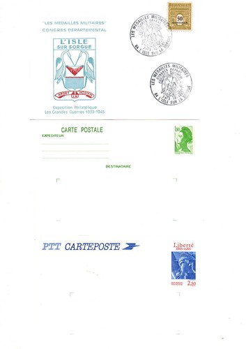 Lot entier postaux france - 3,
