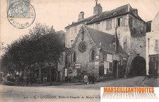 Carte postale ancienne - Gourdon, porte et chapelle du Majou et le Boulevard