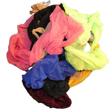 Lot collants et bas usagés et filés pour loisirs créatifs