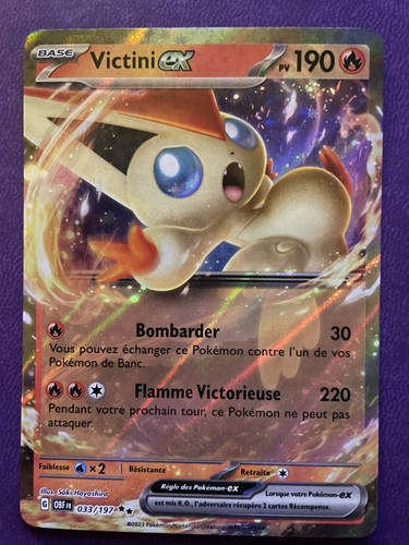 Carte pokémon victini - pokémon, ex