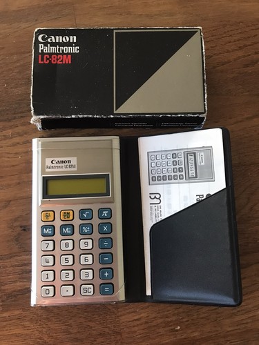 Calculatrice canon palmtronic - canon,