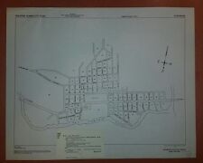 1944 Armée Américaine Carte Ville Plan De Guinobatan Albay Philippines Ww 2