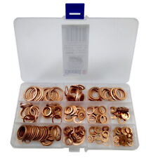 COFFRET de 280 RONDELLES JOINTS CUIVRES ASSORTIES - 12 DIMENSIONS