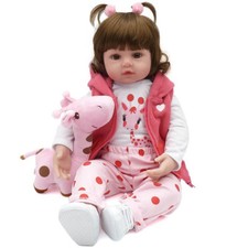 🎁 🎅 🌟 OFERTA Bebe reborn doll 48 cm silicona reborn baby muñeca realista 🎀