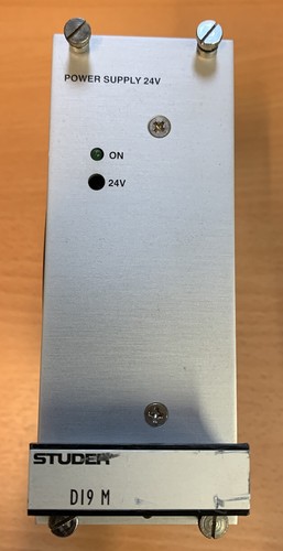 Studer d19 power - power, supply