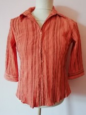 JOLI CHEMISIER RAYE ORANGE