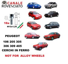kit 16 boulons de roue peugeot