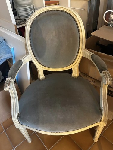 Fauteuil louis xvi - fauteuil,