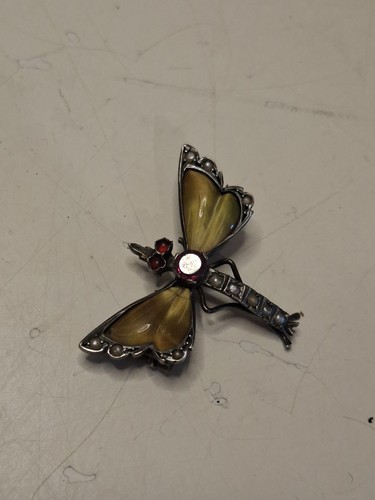 Broche insecte argent - ​broche,