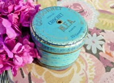 MERCERIE ANCIENNE, BOITE ANCIENNE DÉVIDOIR "L.V & M.F.A" CORDONNET LUSTRÉ 