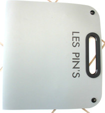 CLASSEUR NOIR VIDE POUR PIN'S PINS 3 PLANCHES DE 45 x 3 = 135  + 2 INTERCALAIRES