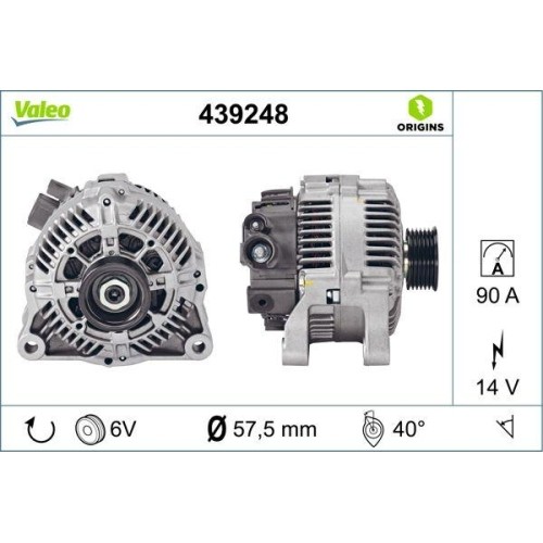 Alternateur valeo 439248 - valeo,