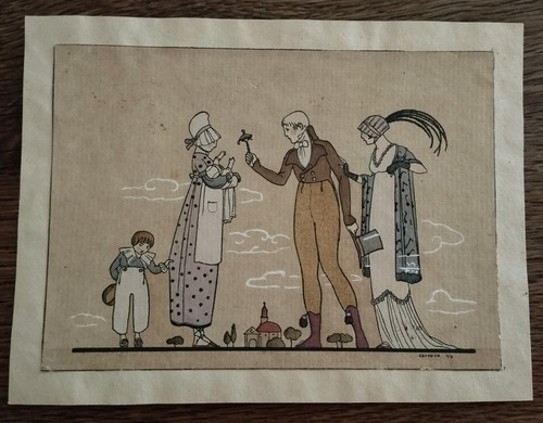 George barbier 1914 pochoir - barbier,