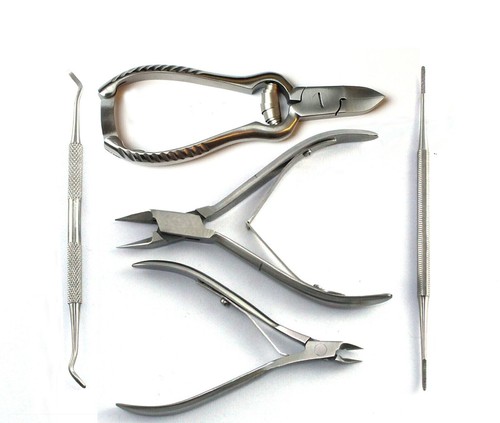 5er nagelzangen set pédicure - 5er,
