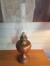 Lampe a pétrole en cuivre Gaudard france
