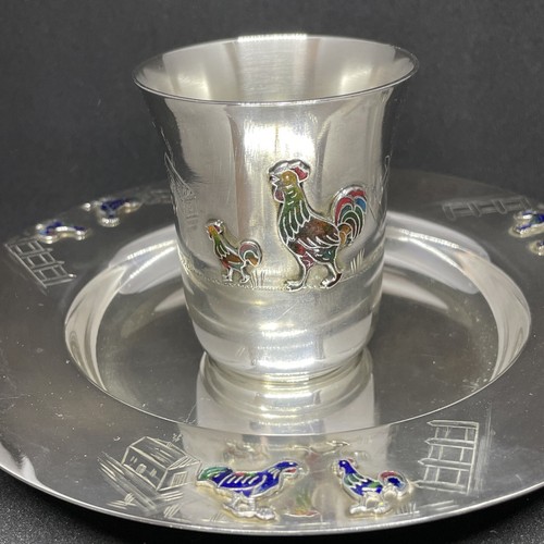 Ensemble timbale assiette - ensemble, et