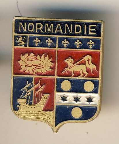 Insigne normandie porté - insigne,