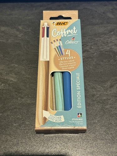 Stylo bic couleurs coffret - stylo,