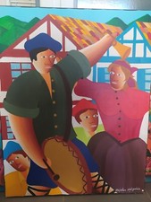 Artiste peintre tableau