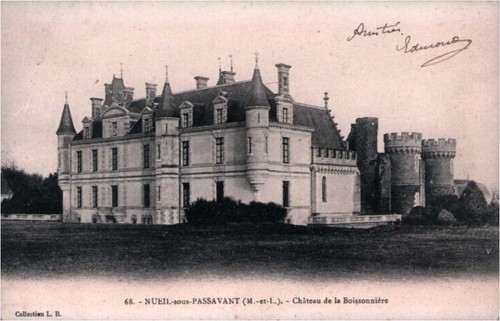 Cpa nueil sous - cpa, 49