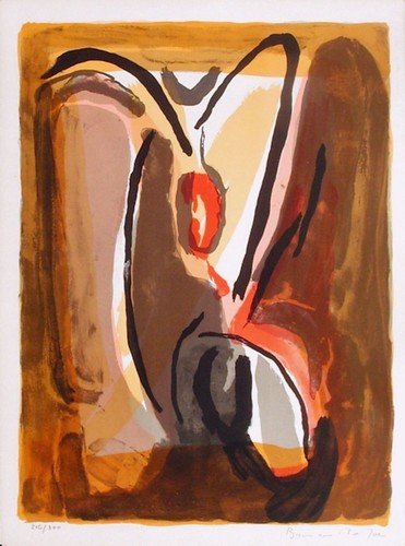 Bram van velde lithographie - bram,