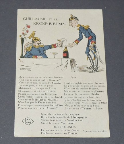 Cpa carte postale guerre 18 - cpa, 14-18