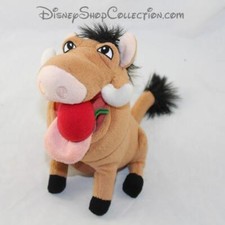 Peluche phacochère Pumba DISNEY STORE Le Roi Lion marron 18 cm (CEMO/MO7366)