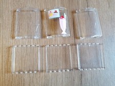 LEGO : 6x Panneau transparent  Réf 59349 Set 10211 60097 31097