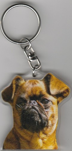 Brabançon chien porte cles - brabançon,