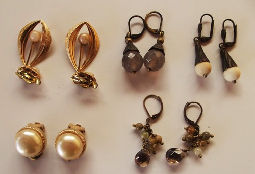 Lot paires de boucles - 3,
