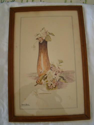 Dessin plume coloré - la,